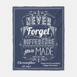 Manta Polar La apreciación de la jubilación nunca se olvida