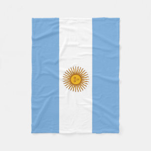 Manta Polar La bandera argentina está cubierta