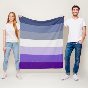 Manta Polar La bandera del orgullo butch lesbiana de SlipperyJ