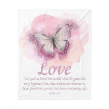 La Biblia Cristiana Femenina Verse Butterfly:Amor