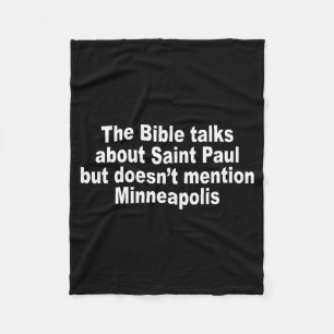 Manta Polar La Biblia Habla Sobre San Pablo Pero No Menciona