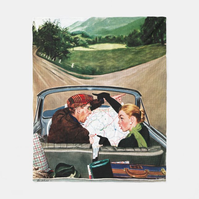 Manta Polar La bifurcación en la carretera (Anverso)