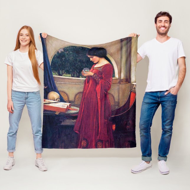 Manta Polar La bola de cristal, John William Waterhouse (In situ)