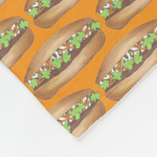 Manta Polar La carne de cerdo vietnamita Banh Mi Sandwich