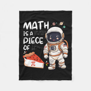Manta Polar La Ciencia Astronauta Infantil Nerd Pi Math Es Un