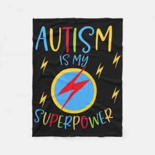 Manta Polar La cinta de la sensibilización sobre el autismo Ch
