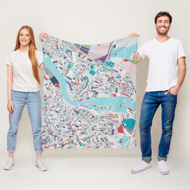 Manta Polar La ciudad de Amsterdam (In situ)