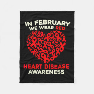 Manta Polar La Conciencia Sobre Las Enfermedades Cardíacas Se 