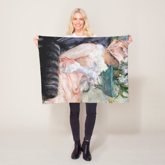 Manta Polar La Copa del Té, Mary Cassatt (In situ)