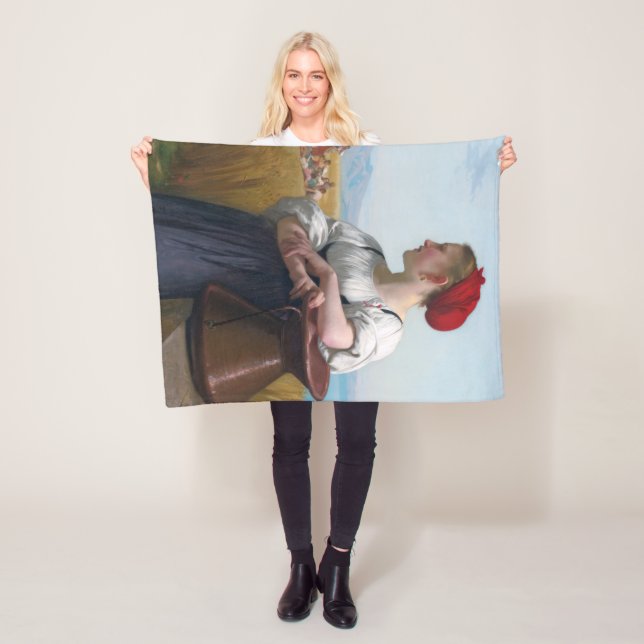 Manta Polar La cosecha, Bouguereau (In situ)