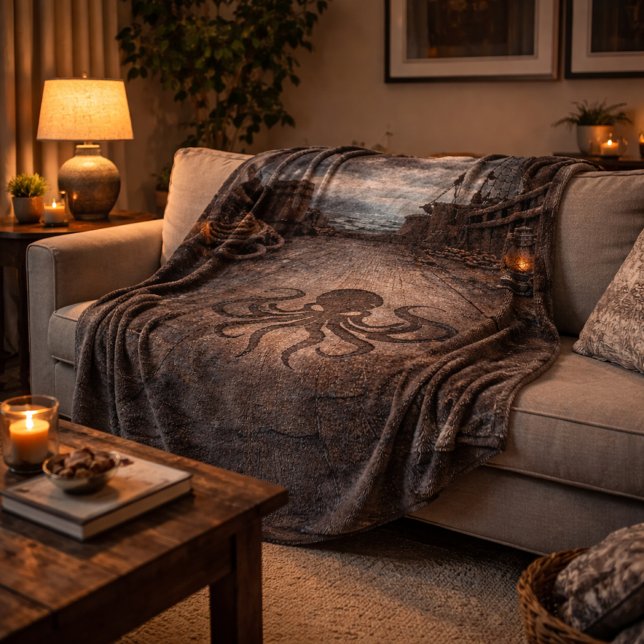 Manta Polar La cubierta sin tripulación - Escena del barco pir (Subido por el creador)