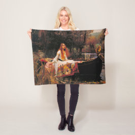 Manta Polar La dama de Shalott (Belleza medieval)