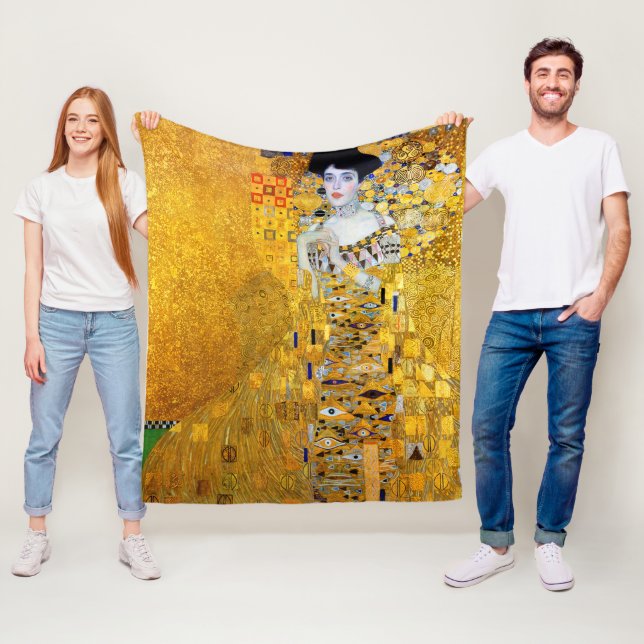 Manta Polar La Dama del Oro, Gustav Klimt (In situ)