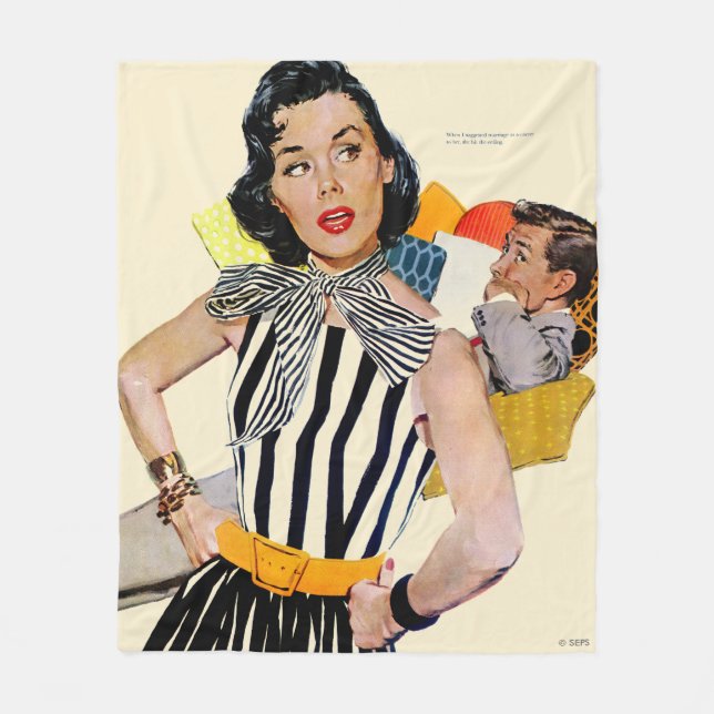 Manta Polar La Dama Fue Insultada 2 (Anverso)