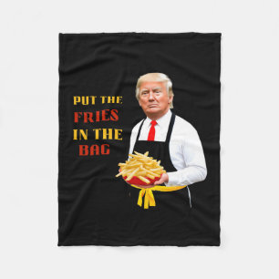 Manta Polar La Divertida Comida Rápida De Trump Puso Las Fries