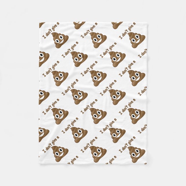 Manta Polar La emoji da un Poo (Anverso)