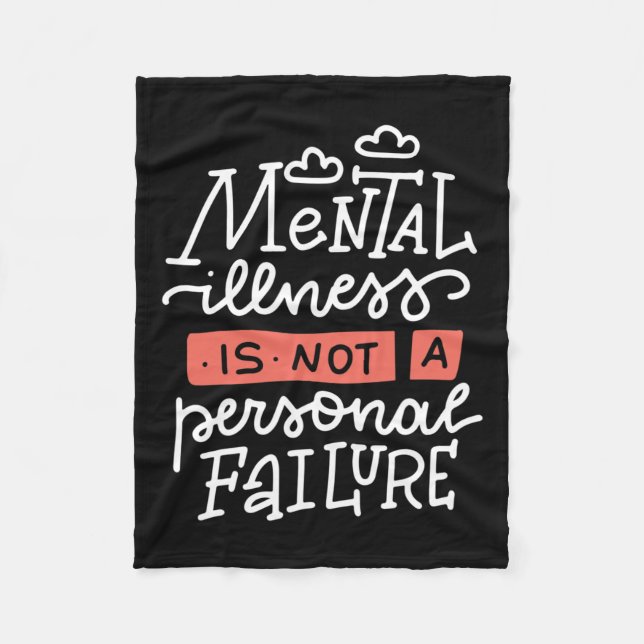 Manta Polar La Enfermedad No Es Un Fracaso Personal (Anverso)