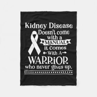 Manta Polar La enfermedad renal no viene con advertencias manu