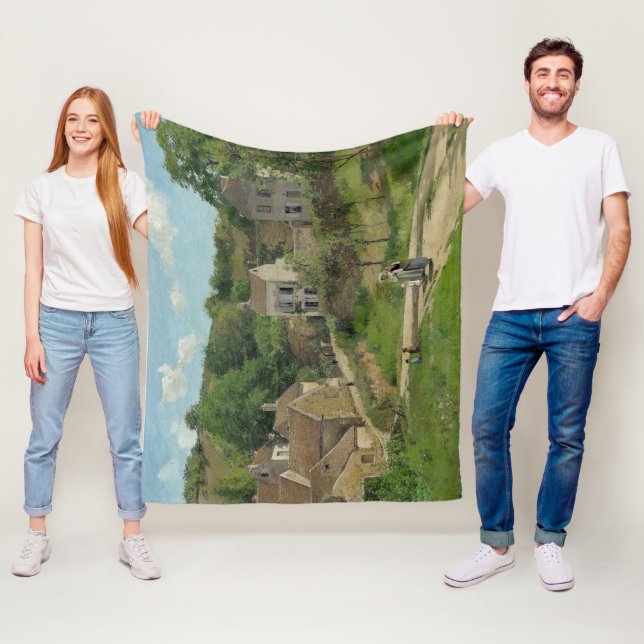 Manta Polar La ermita de Pontoise Camille Pissarro (In situ)