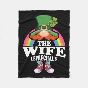 Manta Polar La esposa Leprechaun St Patricks Day Costume