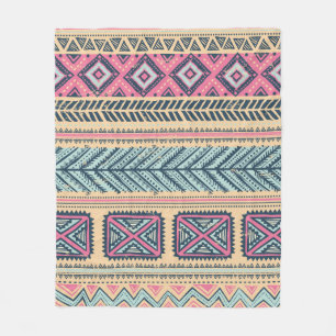 Manta Polar La etnia tribal vintage no tiene fisuras