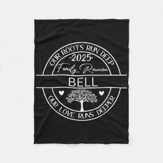 Manta Polar La familia Bell reúne nuestras raíces corren a lo 