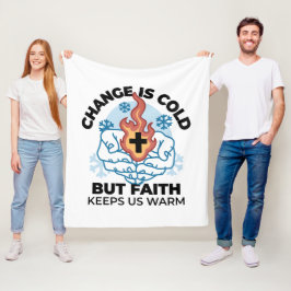 Manta Polar La Fe Nos Mantiene Cálidos - Aumentando El Trabajo