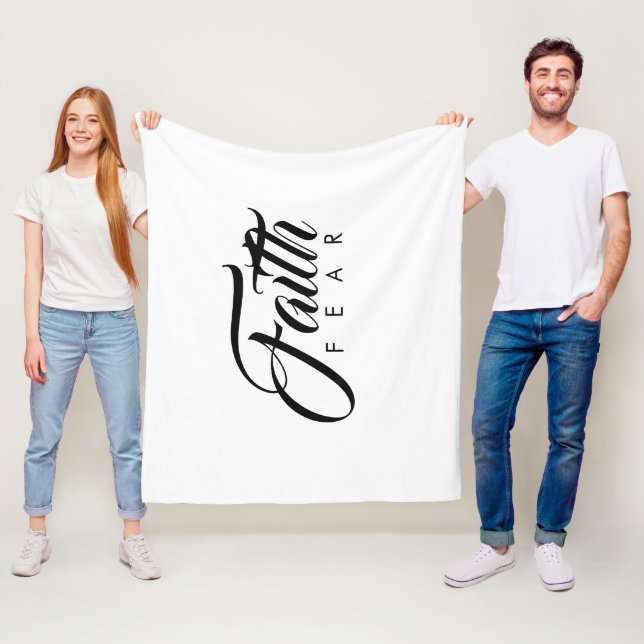 Manta Polar La fe sobre el miedo blanco (In situ)