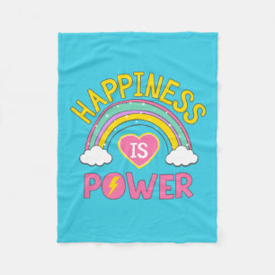 Manta Polar La felicidad es el arcoiris del poder