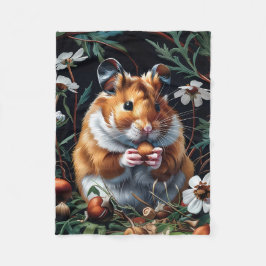 Manta Polar La fiesta de otoño de Hamster