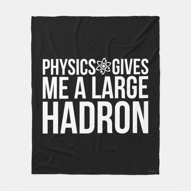 Manta Polar La física me da un Hadron grande (Anverso)