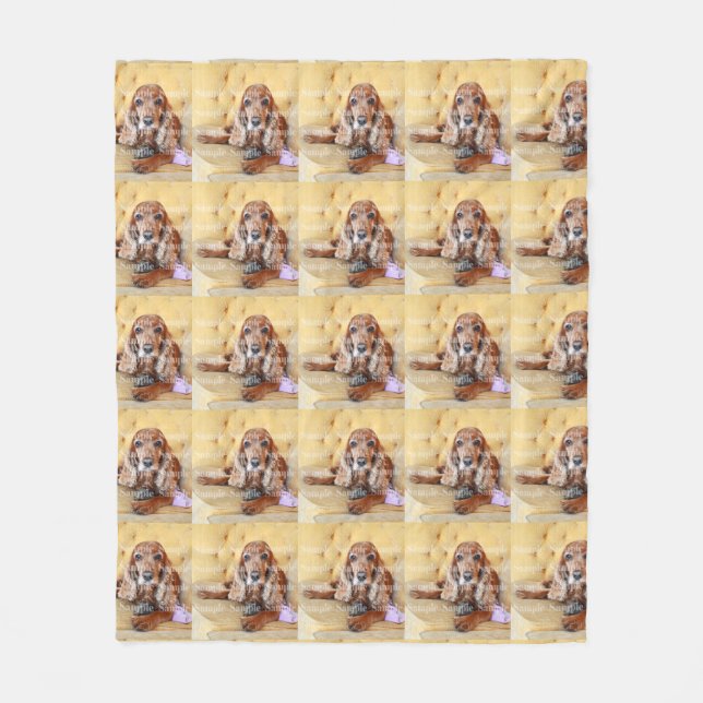 Manta Polar La foto conmemorativa del mascota PERSONALIZA (Anverso)