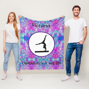 Manta Polar La gimnasia es mi Personalizado de vida Gymnast Ba