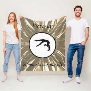 Manta Polar La gimnasia es mi vida - Tumbling de gimnasia pers