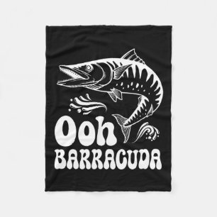 Manta Polar La Graciosa Pesca De Ohh Racuda Para La Música Roc