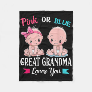 Manta Polar La Gran Abuela Rosa O Azul Te Ama La Revelación De
