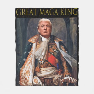 Manta Polar La gran diversión del rey de Maga Trump Ultra Maga