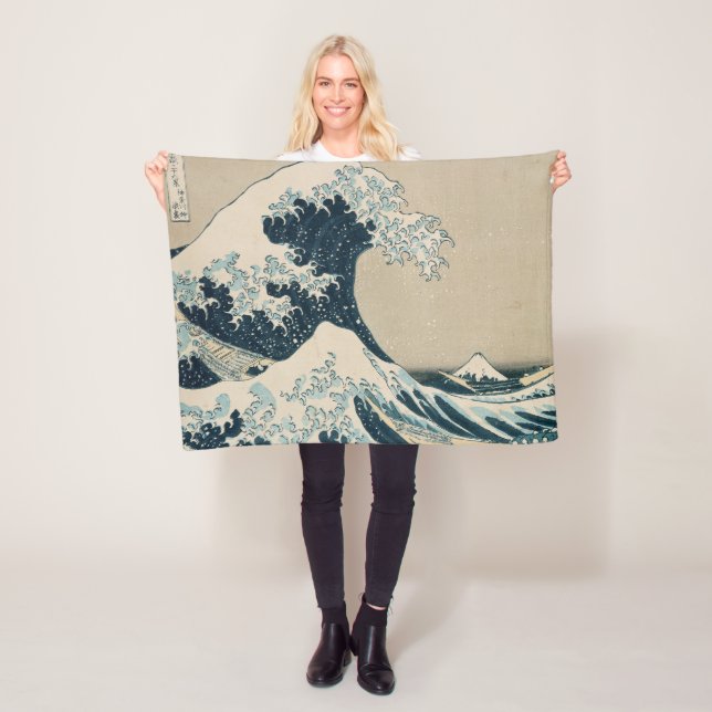 Manta Polar La gran ola de Kanagawa (In situ)