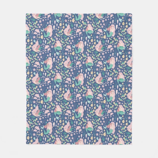 Manta Polar La hija de la sirena que se une a la versión oscur (Anverso)