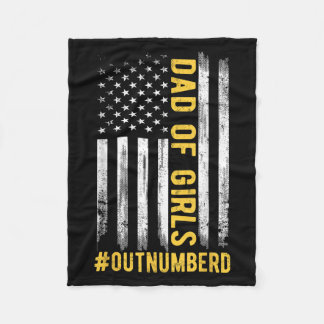 Manta Polar La hija del día del padre Navidad papá de Chicas s