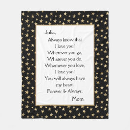 Manta Polar La hija te ama