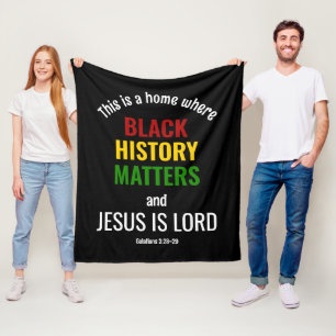 Manta Polar LA HISTORIA NEGRA IMPORTA A LOS cristianos