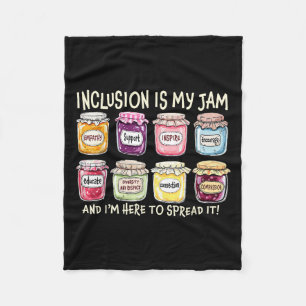 Manta Polar La Inclusión Es Mi Jam Y Estoy Aquí Para Difundirl