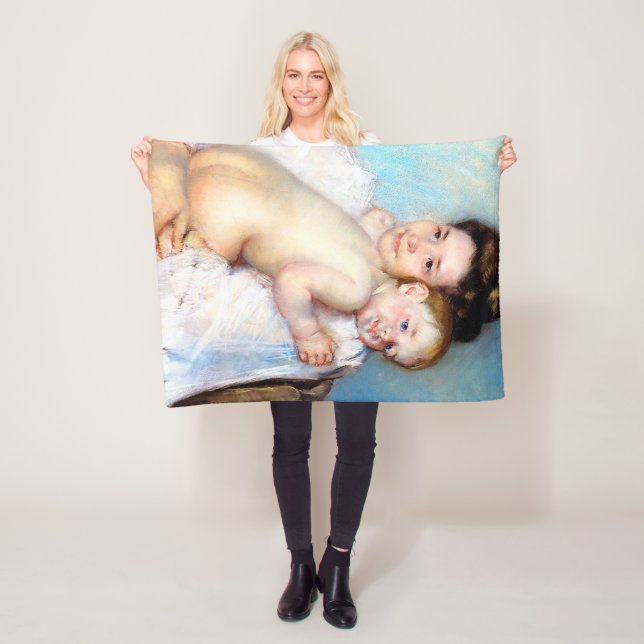Manta Polar La joven madre, Cassatt (In situ)