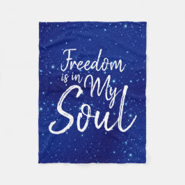 Manta Polar La libertad está en mi alma