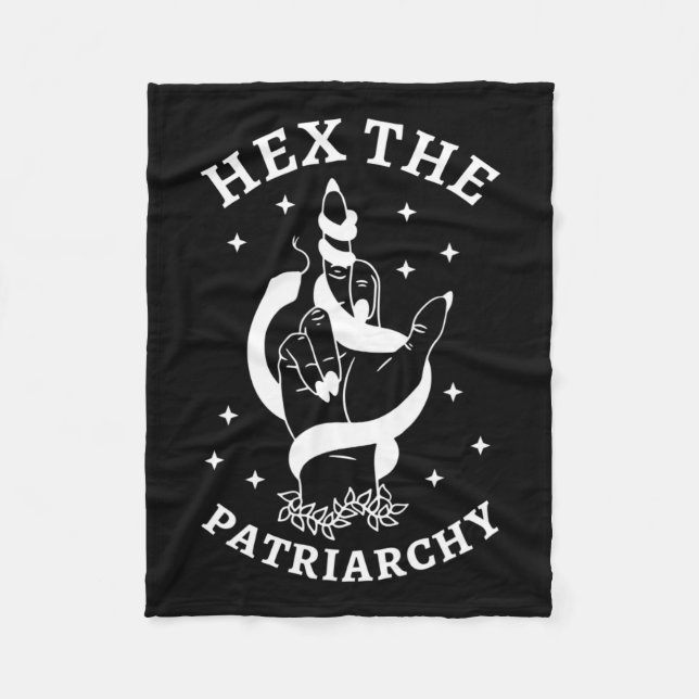 Manta Polar La lucha de brujas contra el patriarcado (Anverso)