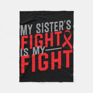 Manta Polar La lucha de mi hermana es mi lucha Concienciación 