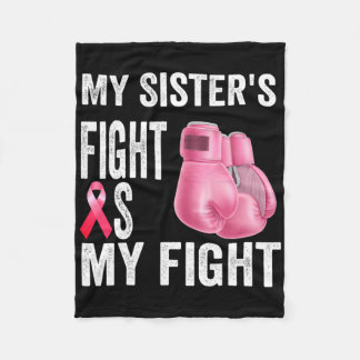 Manta Polar La lucha de mi hermana es por el cáncer de mama