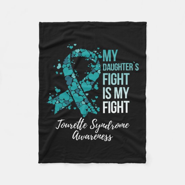 Manta Polar La lucha de mi hija es mi síndrome de tutela (Anverso)