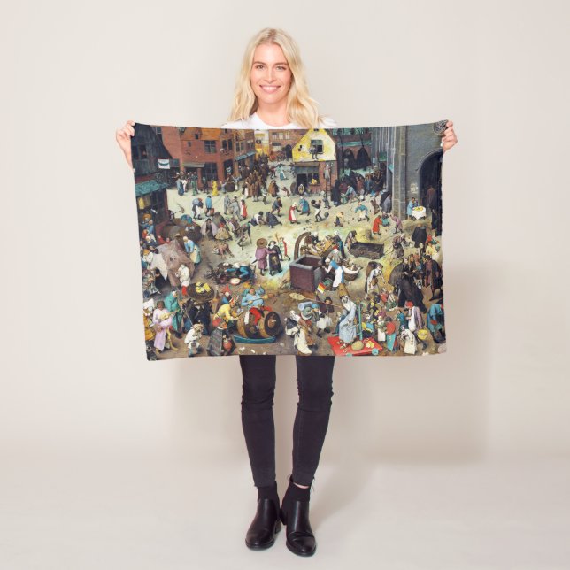 Manta Polar La lucha entre el carnaval y la Cuaresma, Bruegel (In situ)